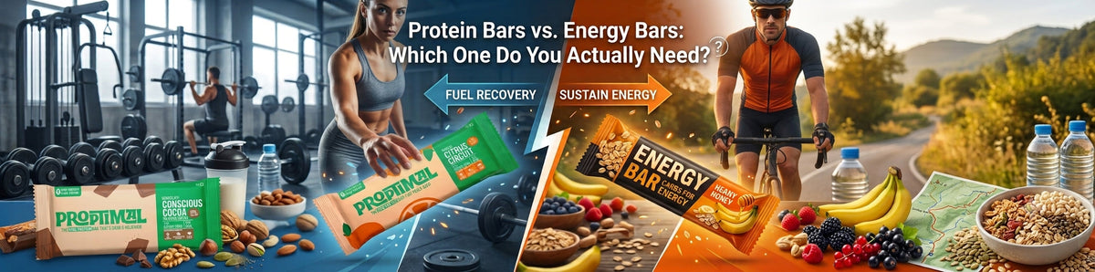 Protein Bars vs. Energy Bars: Which One Do You Actually Need?